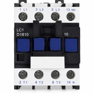 LC1 D1810 3 Pole Contactor, 18AMP, 220VAC